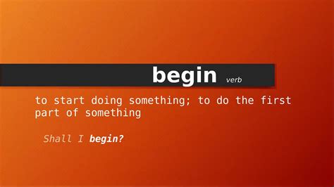 BEGUN Definition & Meaning .